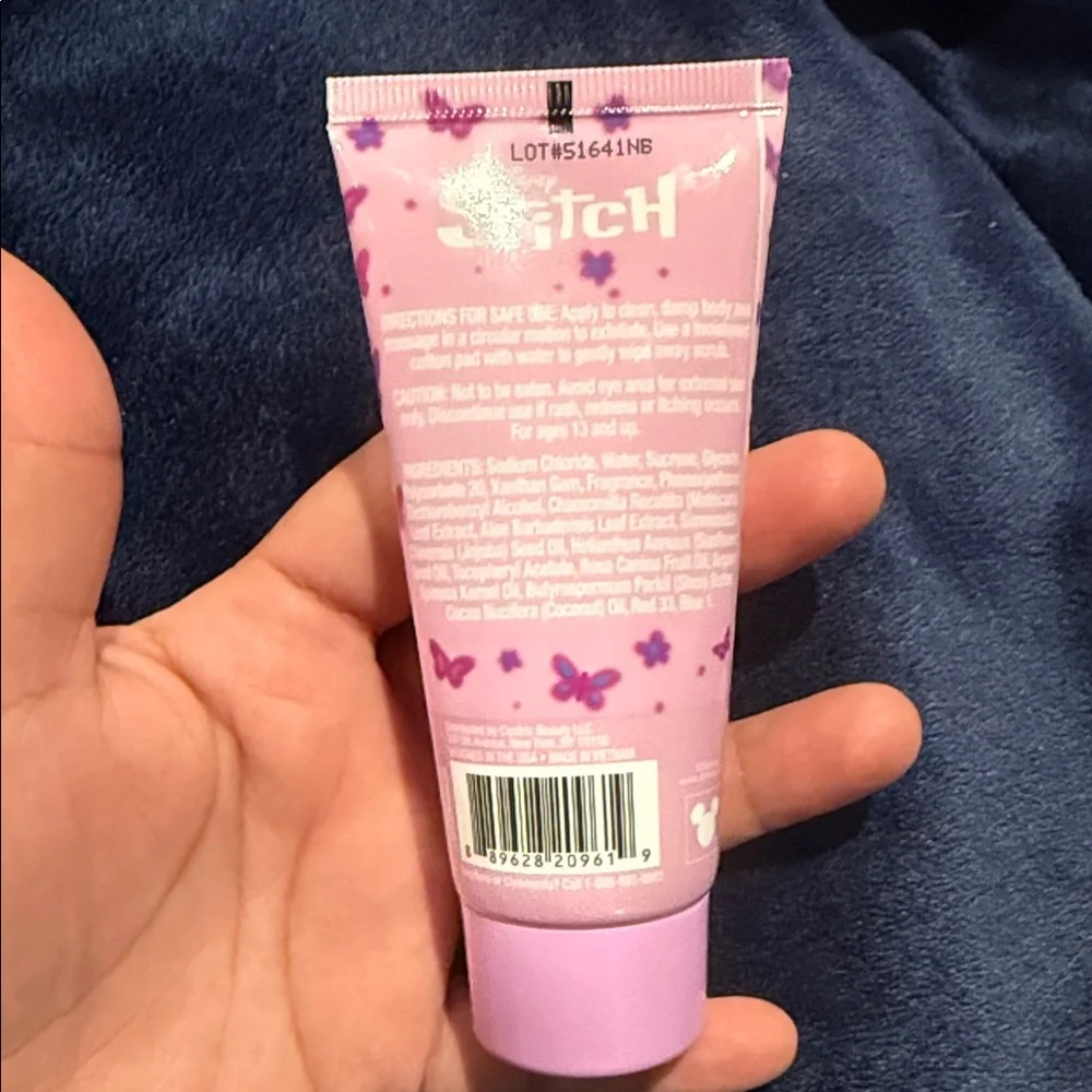 Disney Stitch Pink Body Scrub